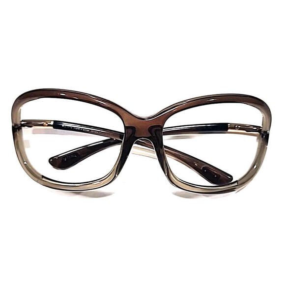Tom Ford TF8 38F No Lenses Brown Butterfly Wrap Sunglasses Frame 61-16 120 - Picture 11 of 11